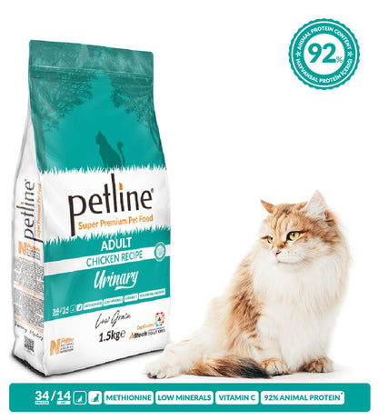 Petline Super Premium Adult Urinary Cat Food (Chicken)
