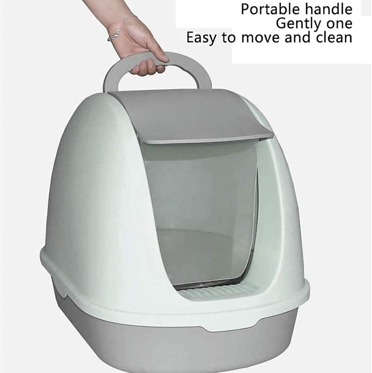 Portable Comfort Cat Litter Box