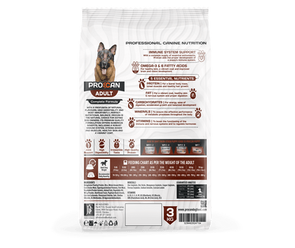 Procan Adult Dog Food Complete Formula