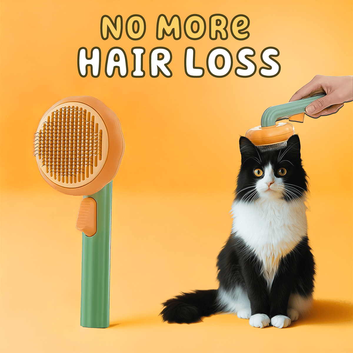 PumpKin Pie Self-Cleaning Brush