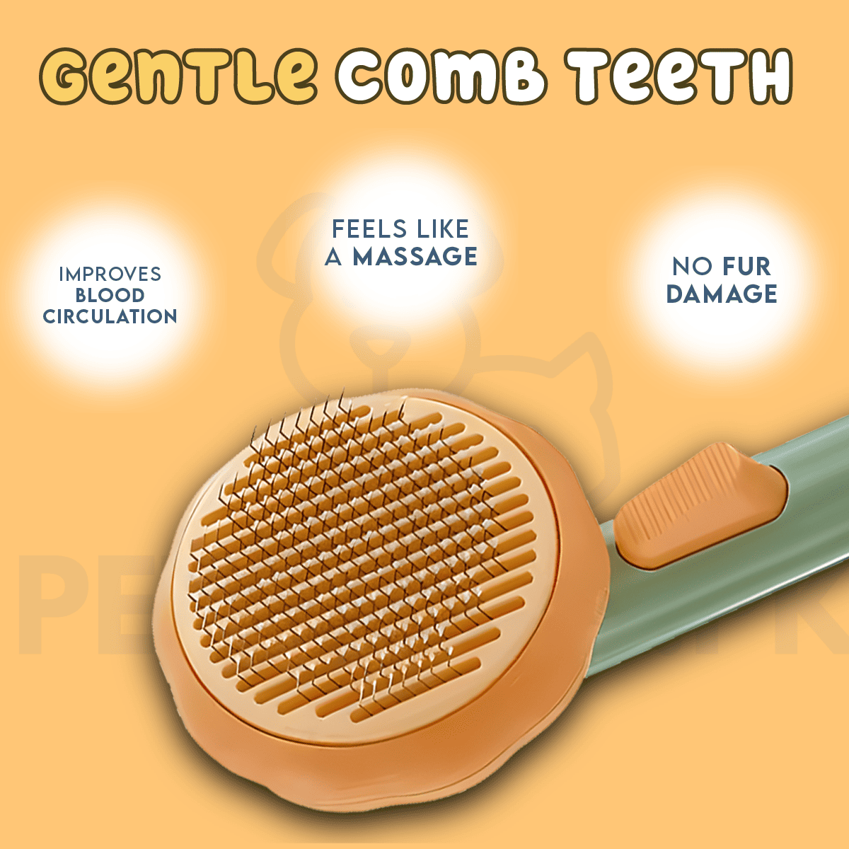 PumpKin Pie Self-Cleaning Brush