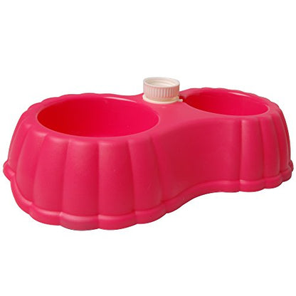 Pumpkin Double Bowl Water Dispenser Non-Slip