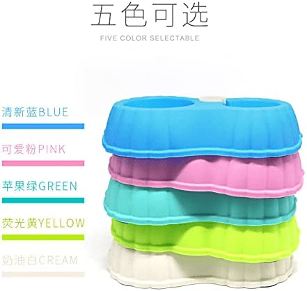 Pumpkin Double Bowl Water Dispenser Non-Slip