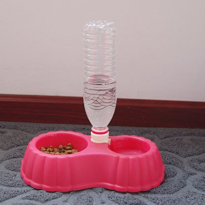 Pumpkin Double Bowl Water Dispenser Non-Slip
