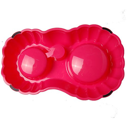 Pumpkin Double Bowl Water Dispenser Non-Slip