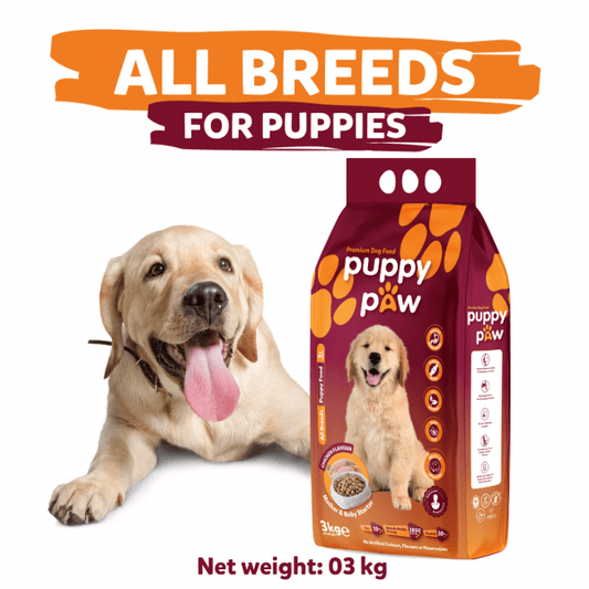 PuppyPaw Puppy Food – 3 KG