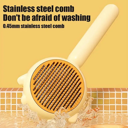 Purrfect Groom Self-Cleaning Cat Brush