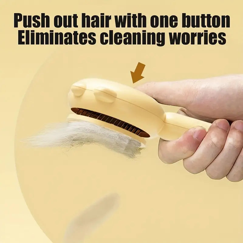 Purrfect Groom Self-Cleaning Cat Brush