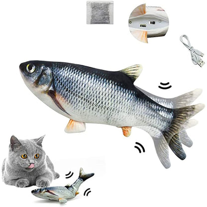 Rechargeable Smart Fish Toy for Cats and Dogs