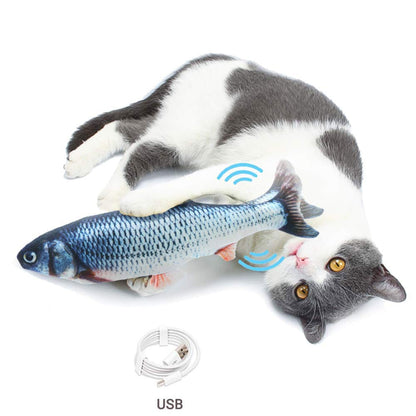 Rechargeable Smart Fish Toy for Cats and Dogs