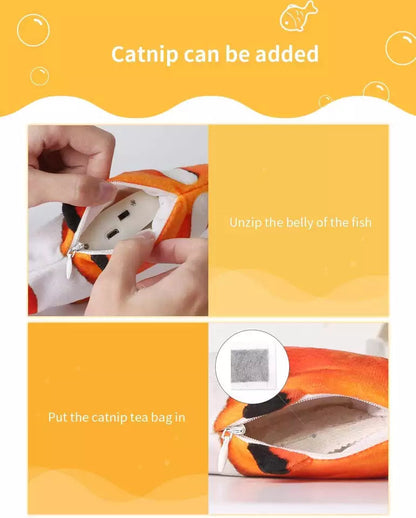 Rechargeable Smart Fish Toy for Cats and Dogs