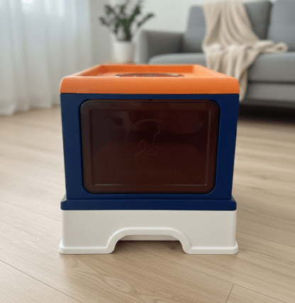 Rectangular Large Litter Box With Free Scoop