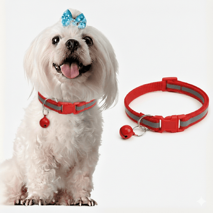 Reflective Cat Collar with Bell Adjustable For Cats
