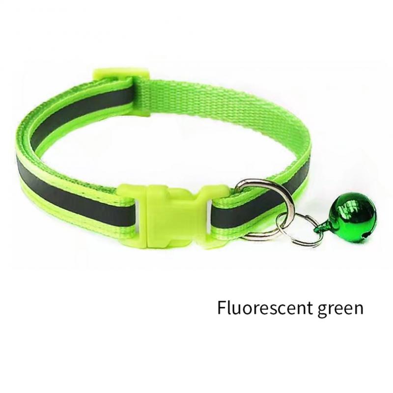 Reflective Cat Collar with Bell Adjustable For Cats