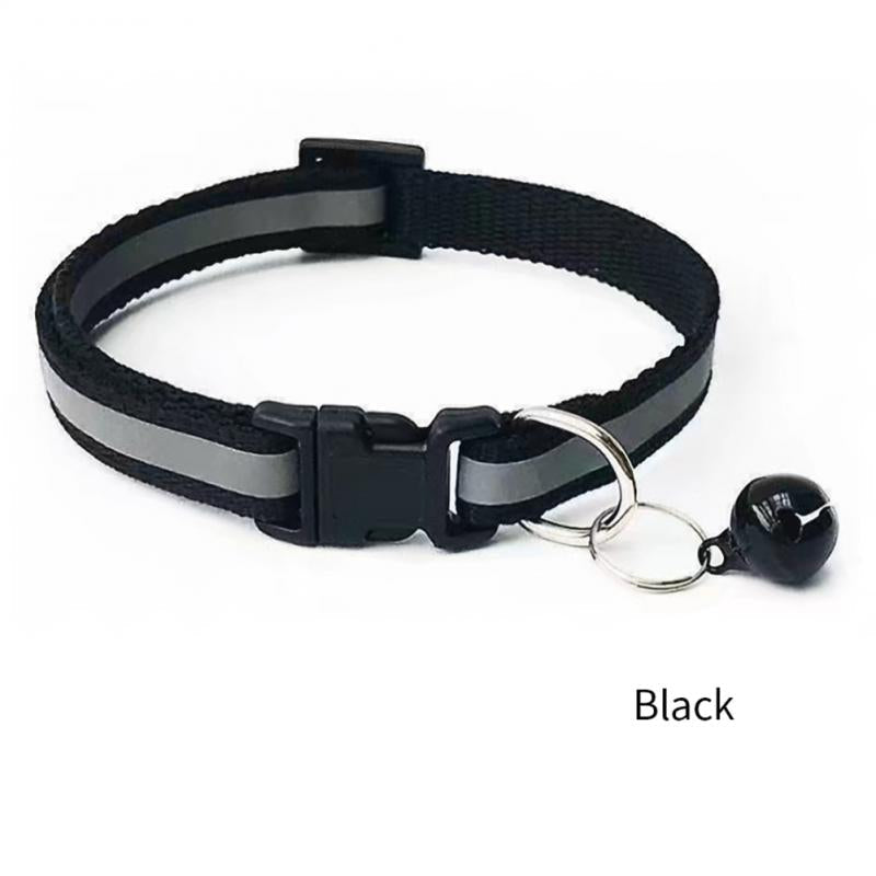 Reflective Cat Collar with Bell Adjustable For Cats