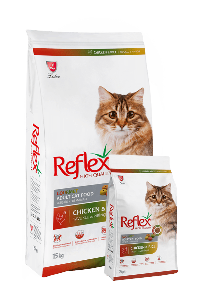 Reflex Cat Food Gourmet Chicken & Rice 2Kg