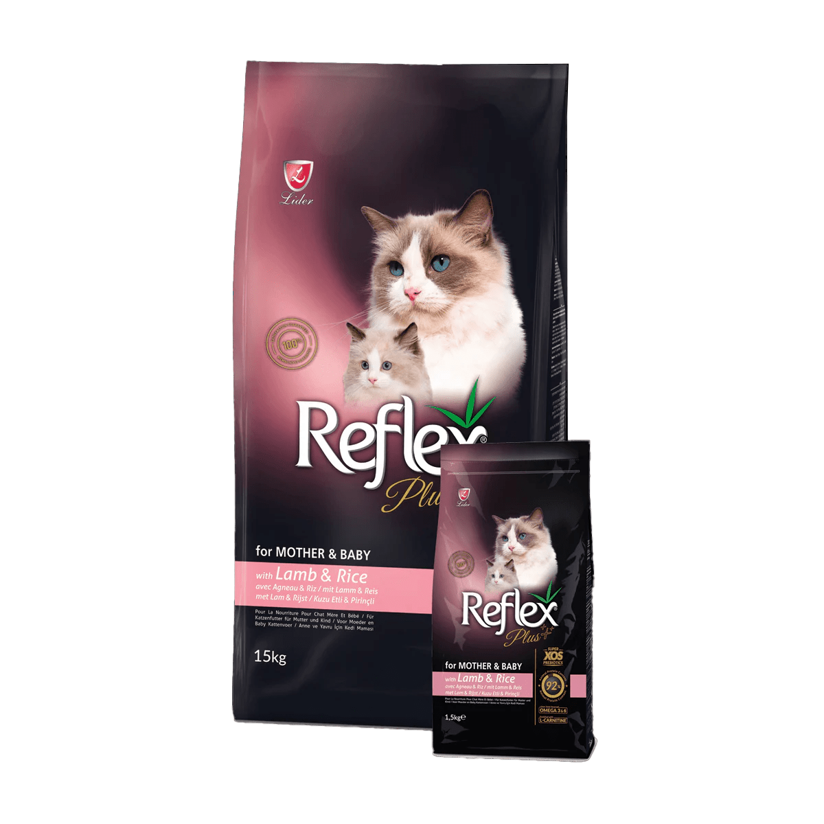 Reflex Plus Mother & Baby Adult Cat Food 1.5Kg