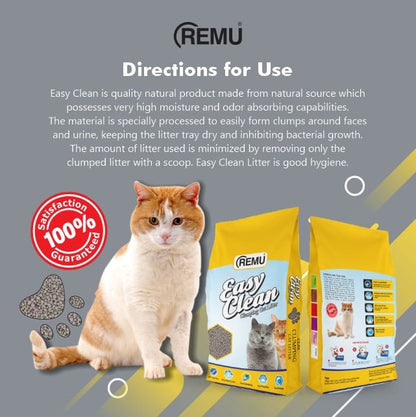 Remu Easy Clean Cat Litter 5L