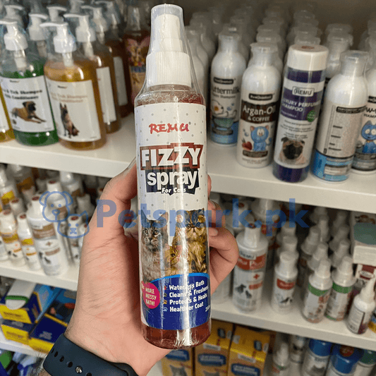 Remu Fizzy Spray Cat 200ML Cat Perfume - Waterless Bath