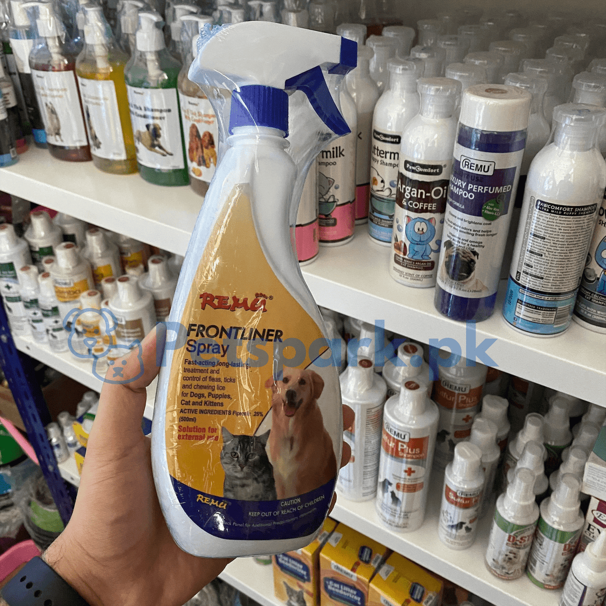 Remu Frontliner – Tick and Flea Spray