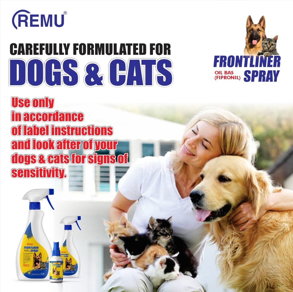 Remu Frontliner – Tick and Flea Spray