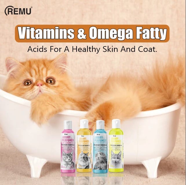 Remu Luxury Perfumed Kitten & Cat Shampoo 320ML