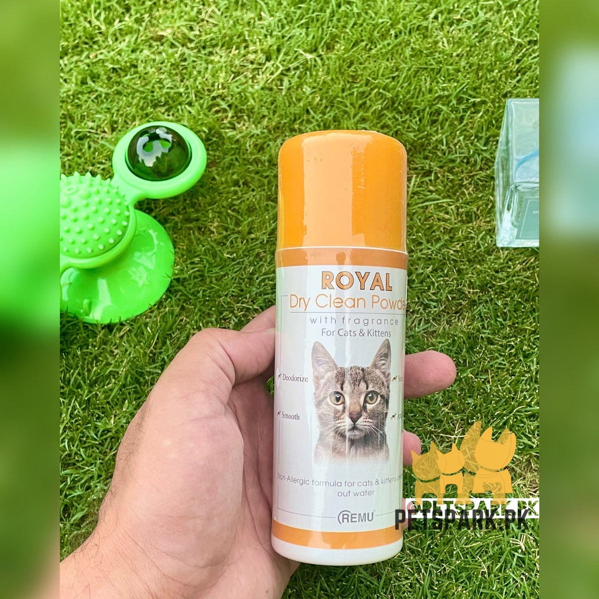 Remu Royal Cat Dry Powder Dry Bath
