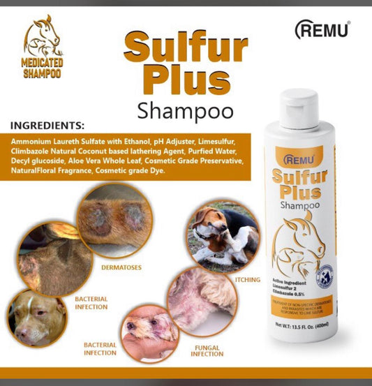 Remu Sulphur Anti Fungal Shampoo