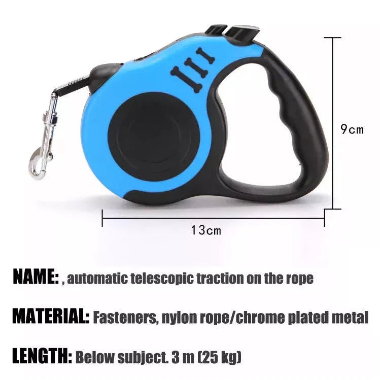 Retractable Long Leash For Dogs