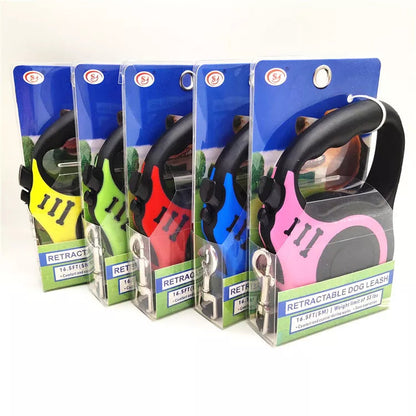 Retractable Long Leash For Dogs