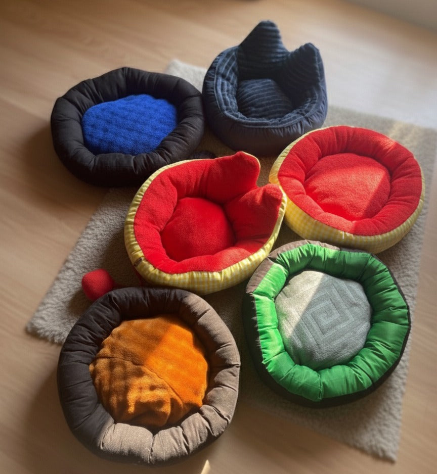 Round Cushion Cat/Puppy Bed