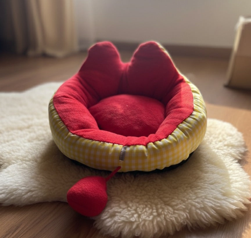 Round Cushion Cat/Puppy Bed