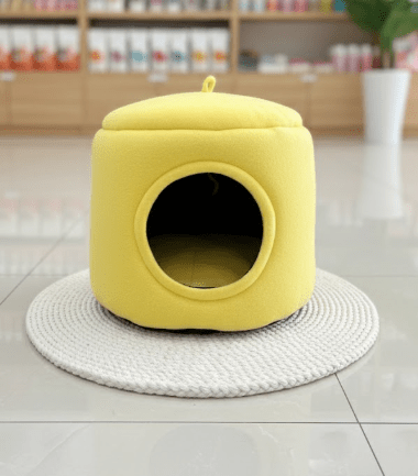 Round Elegant House in a Bed
