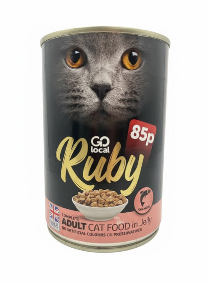 Ruby Chicken in Jelly Tin for Cats 400Grams