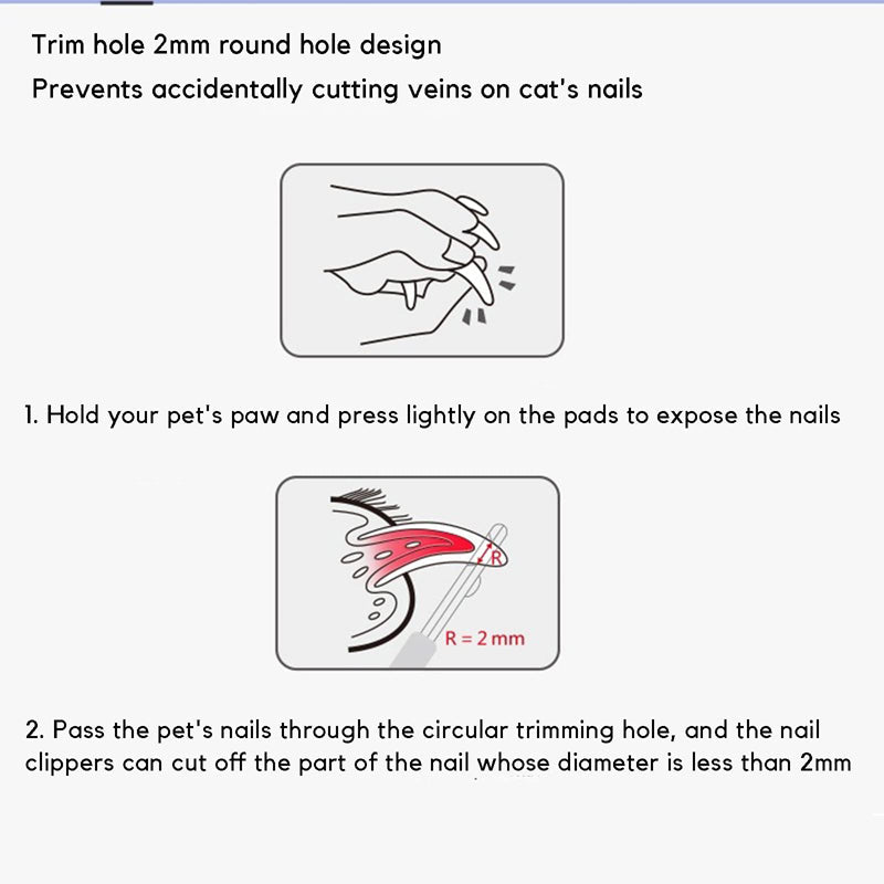 Safe Nail Cutter for Kittens and Cats