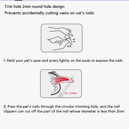 Safe Nail Cutter for Kittens and Cats