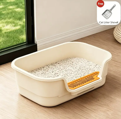 PawStep Low-Entry Cat Litter Tray