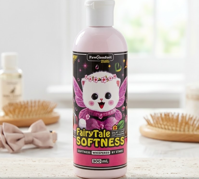PawComfort FairyTale Silky Coat Cat Shampoo – 300ML