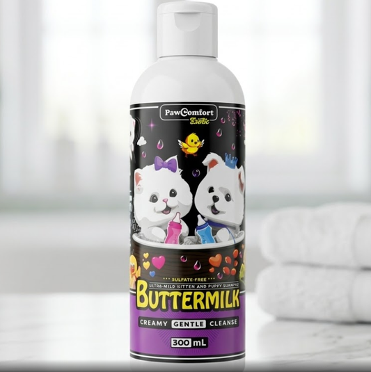 PawComfort Exotic Buttermilk Gentle Kitten & Puppy Shampoo - 300ML