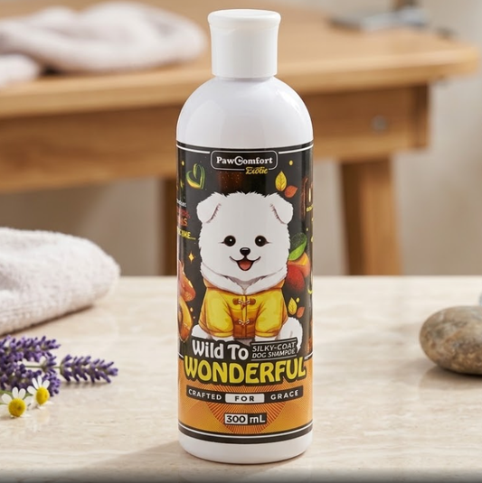 PawComfort Exotic Wild & Wonderful Silky-Coat Dog Shampoo - 300ML