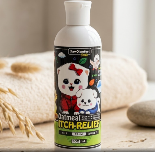 PawComfort Exotic Oatmeal Itch-Relief Pet Shampoo - 300ML