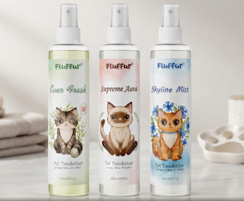 Fluffur Pet Deodorizer (Anti-Bacterial Spray)
