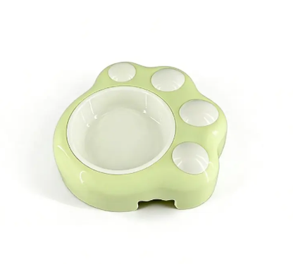 Paw Shaped Pet Feeding Bowl