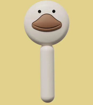 Cute Cartoon Pet Grooming & Massage Brush