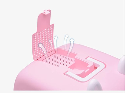 Splashproof Closed Cat Litter Box