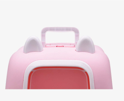 Splashproof Closed Cat Litter Box