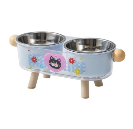 Sturdy Elevated Cat Bowl Non-Slip