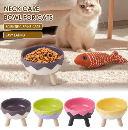 Egg Shell Design High-legged Bowl