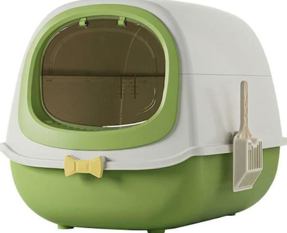 PawHouse Enclosed Cat Litter Box