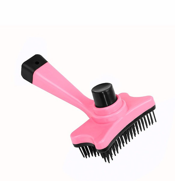 Self Cleaning Small Slicker Brushes for Shedding and Grooming
